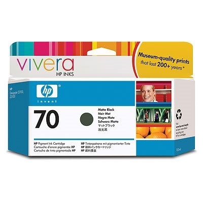 HP 70 matt fekete patron (C9448A) eredeti