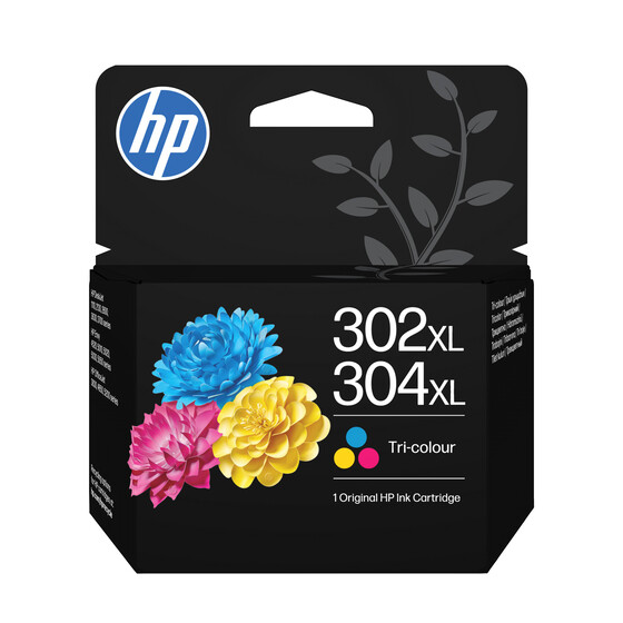 HP 302 XL / 304XL nagy kapacitású színes patron (B7RT8AE)