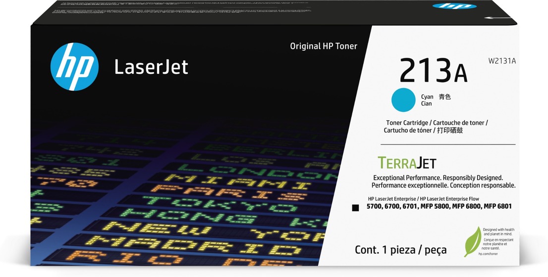 HP 213A ciánkék toner (W2131A) eredeti