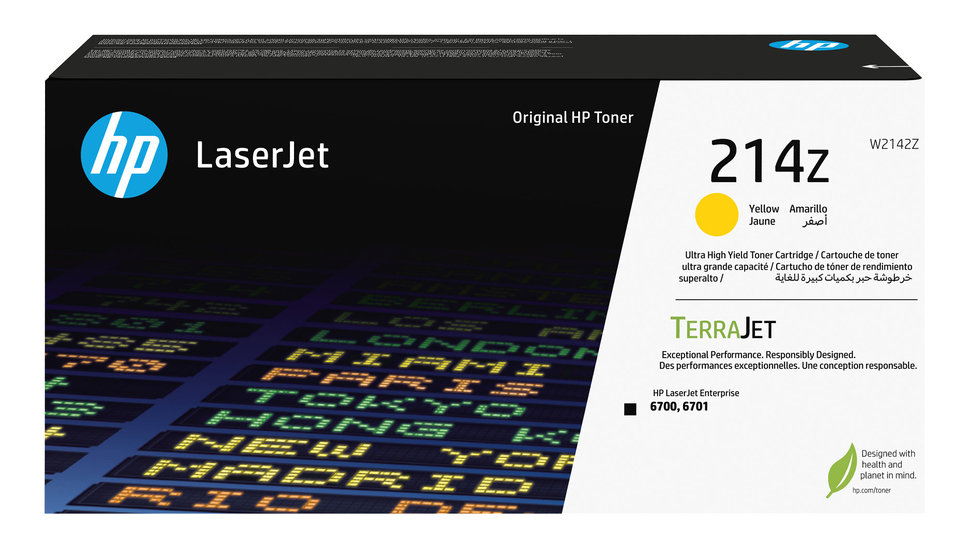 HP 214Z ultra nagy kapacitású sárga toner (W2142Z) eredeti