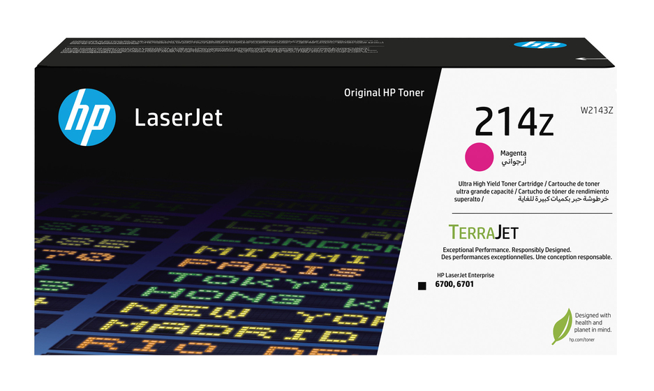 HP 214Z ultra nagy kapacitású magenta toner (W2143Z) eredeti