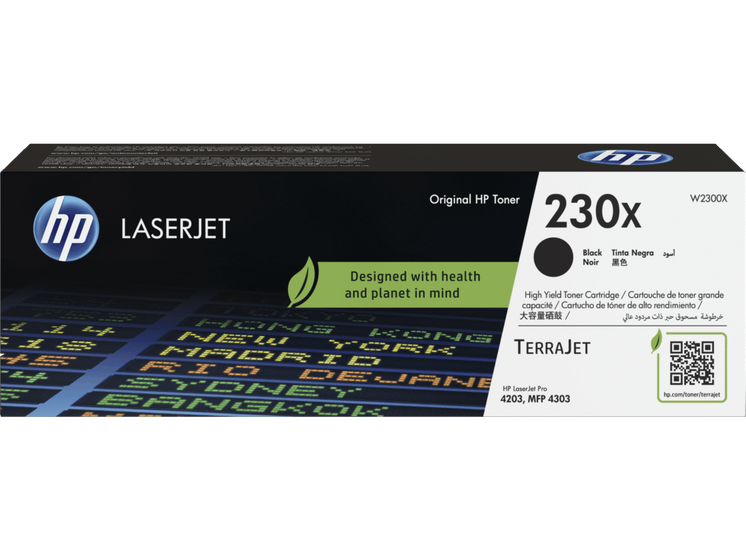 HP 230X nagy kapacitású fekete toner (W2300X) eredeti