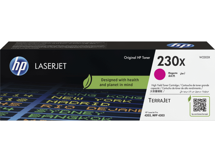 HP 230X nagy kapacitású magenta toner (W2303X) eredeti