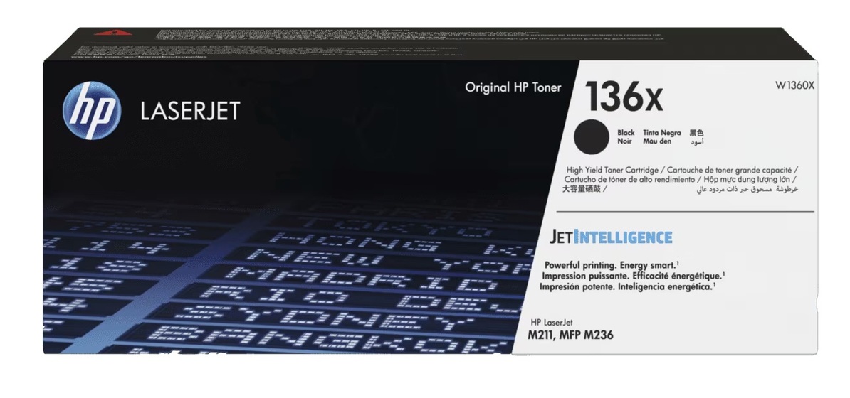 HP 136X nagy kapacitású toner (W1360X) eredeti
