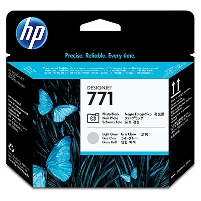 HP 711 foto fekete és világos szürke nyomtatófej (CE020A) eredeti