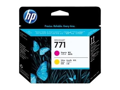HP 711 magenta és sárga nyomtatófej (CE018A) eredeti