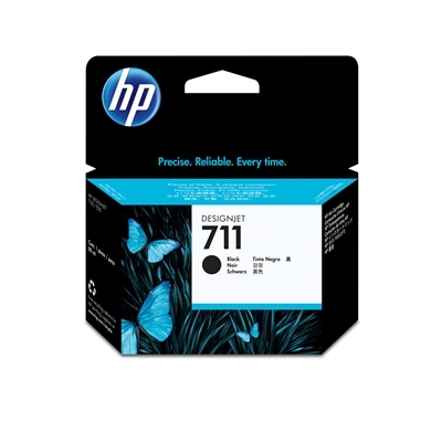 HP 711 nagy kapacitású fekete patron (CZ133A) eredeti