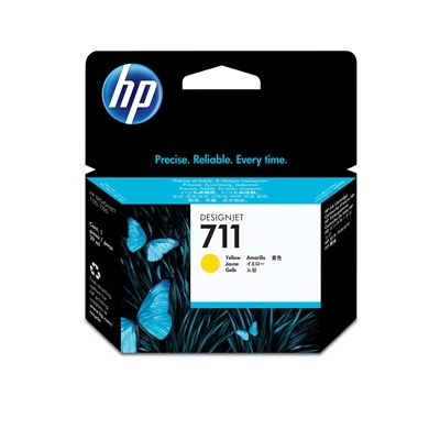 HP 711 sárga patron (CZ132A) eredeti