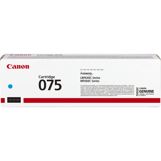 Canon 075 ciánkék toner (6364C002) eredeti
