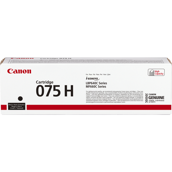 Canon 075H nagy kapacitású fekete toner (6369C002) eredeti