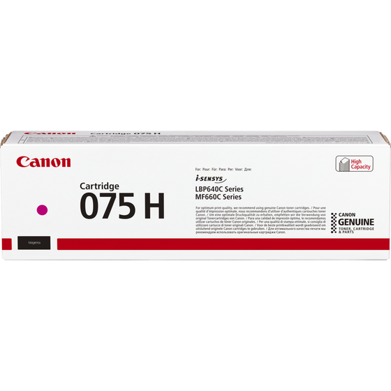 Canon 075H nagy kapacitású magenta toner (6367C002) eredeti