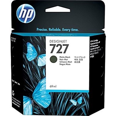 HP 727 matt fekete patron (C1Q11A) eredeti
