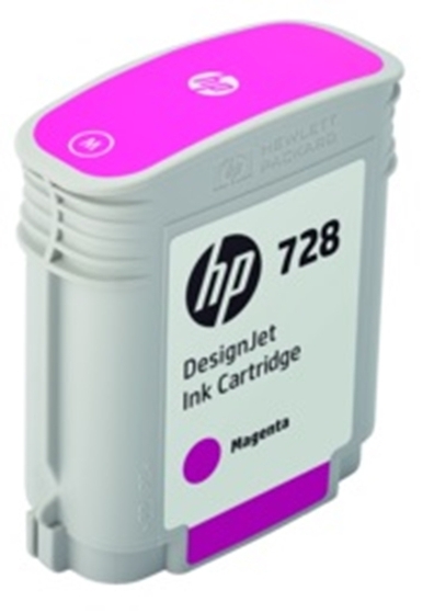 HP 728 magenta patron (F9J62A) eredeti