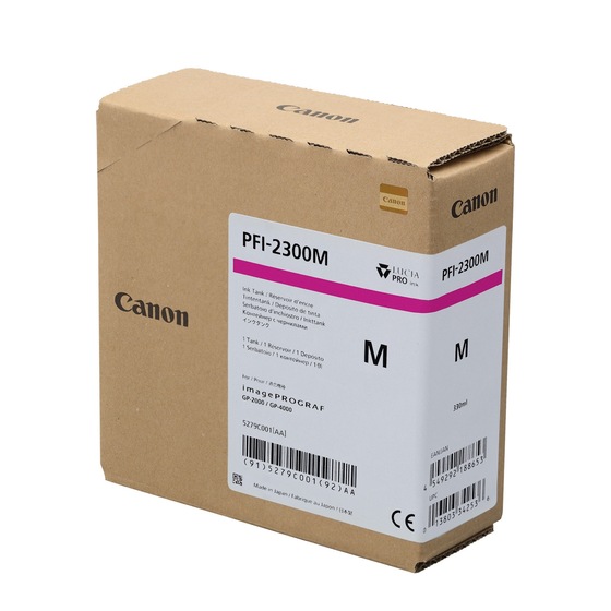 Canon PFI-2300M magenta patron (5279C001) eredeti