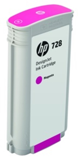 HP 728 nagy kapacitású magenta patron (F9J66A) eredeti
