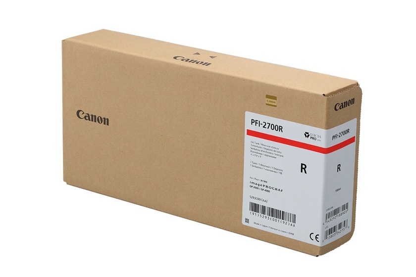 Canon PFI-2700R piros patron (5293C001) eredeti