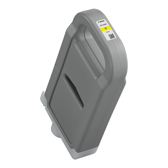 Canon PFI-3700Y sárga patron (6447C001) eredeti