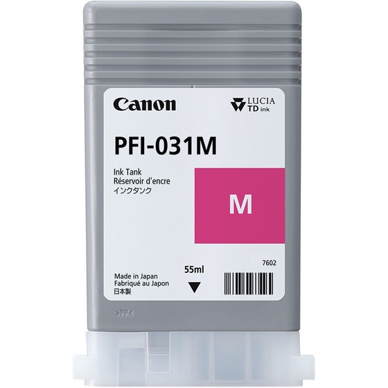 Canon PFI-031M magenta patron (6265C001) eredeti