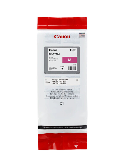 Canon PFI-321M magenta patron (6269C001) eredeti