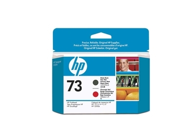 HP 73 matt fekete és chromatic red nyomtatófej (CD949A) eredeti