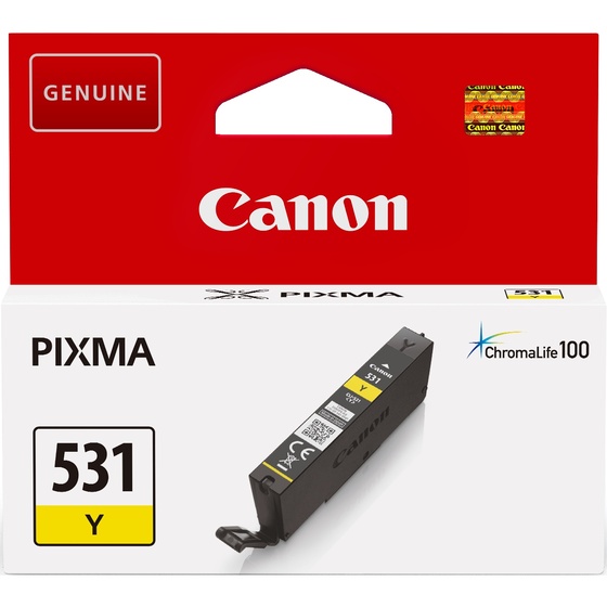 Canon CLI-531Y sárga patron (6121C001) eredeti