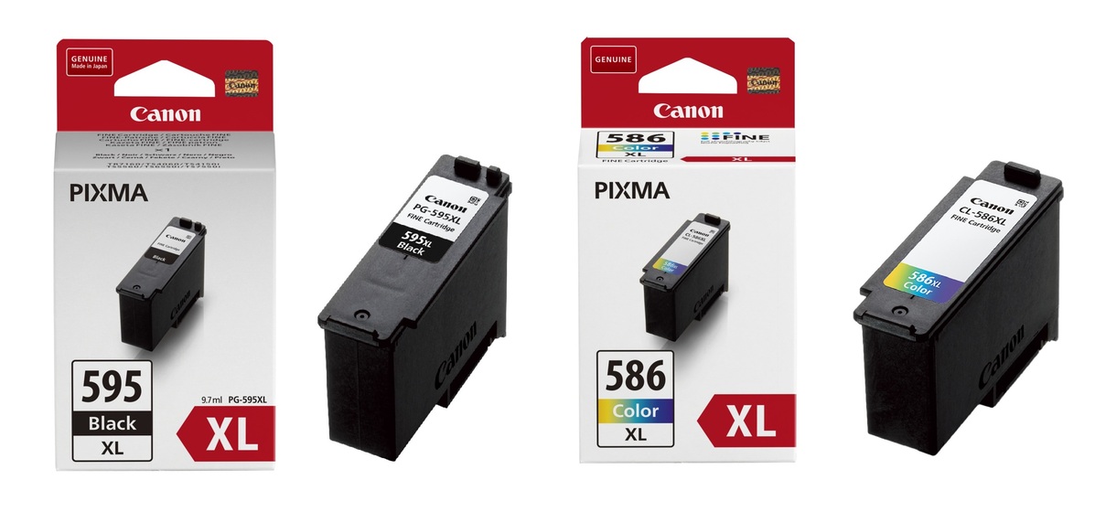 Canon PG-595XL / CL-586XL + 10x15 GP-501 fotópapír multipack (7170C004) eredeti