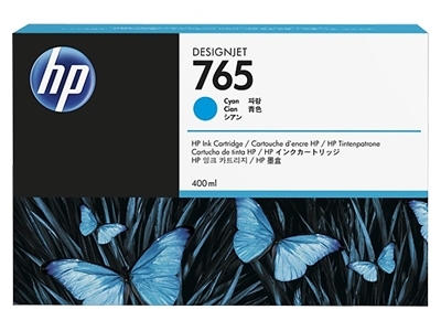 HP 765 ciánkék patron (F9J52A) eredeti