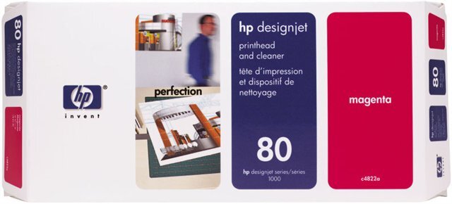 HP 80 magenta nyomtatófej (C4822A) eredeti