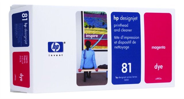 HP 81 magenta nyomtatófej (C4952A) eredeti