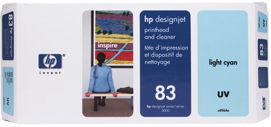 HP 83 világos ciánkék nyomtatófej (C4964A) eredeti