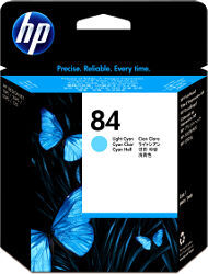 HP 84 világos ciánkék nyomtatófej (C5020A) eredeti