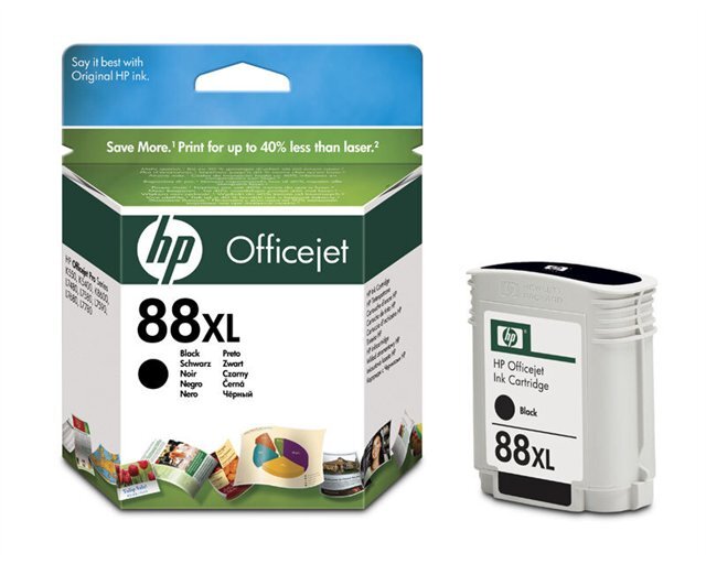 HP 88XL nagy kapacitású fekete patron (C9396AE) eredeti