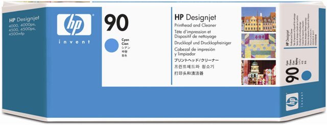 HP 90 ciánkék nyomtatófej (C5055A) eredeti