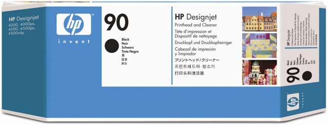 HP 90 fekete nyomtatófej (C5054A) eredeti