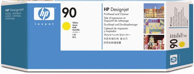 HP 90 sárga nyomtatófej (C5057A) eredeti