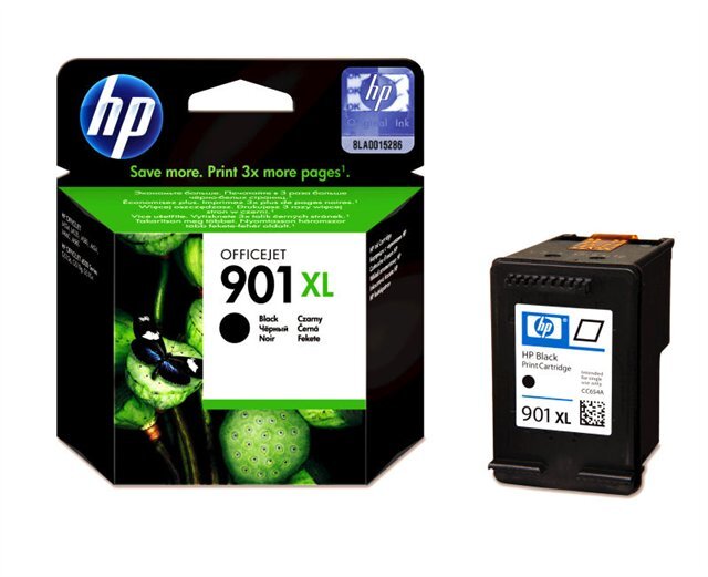 HP 901XL nagy kapacitású fekete patron (CC654AE) eredeti