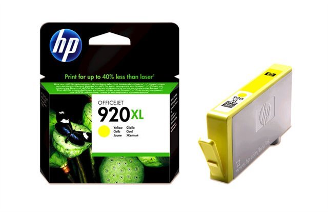HP 920XL nagy kapacitású sárga patron (CD974AE) eredeti
