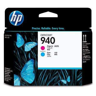 HP 940 magenta és ciánkék nyomtatófej (C4901A) eredeti