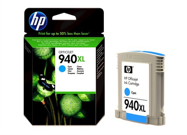 HP 940XL nagy kapacitású ciánkék patron (C4907AE) eredeti