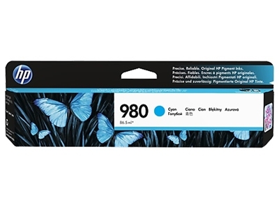 HP 980 ciánkék patron (D8J07A) eredeti