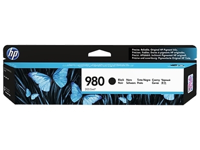 HP 980 fekete patron (D8J10A) eredeti