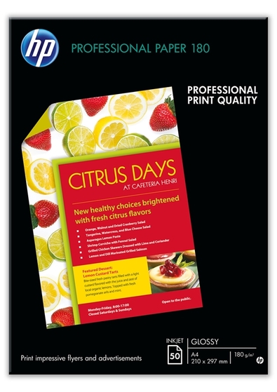 HP C6818A professzionális brosúra- és katalóguspapír, A4, 50