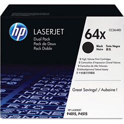 HP CC364XD toner dupla csomag (2db CC364X) eredeti