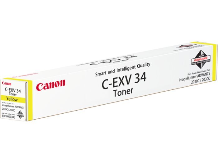 Canon C-EXV34 sárga toner (3785B002) eredeti