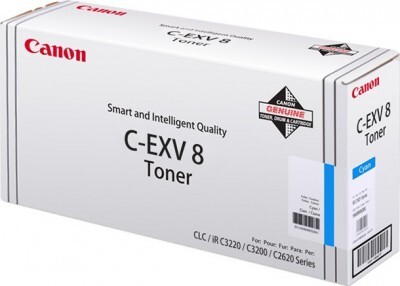 Canon C-EXV8 ciánkék toner (7628A002) eredeti
