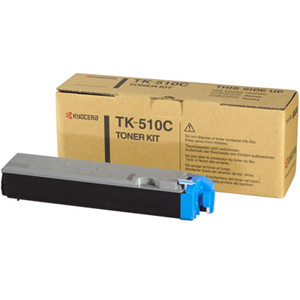 Kyocera TK-510C ciánkék toner (1T02F3CEU0) eredeti