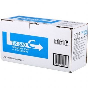 Kyocera TK-570C ciánkék toner (1T02HGCEU0) eredeti