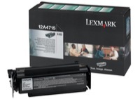 Eredeti Lexmark 12A4715 fekete toner