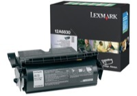 Eredeti Lexmark 12A6830 fekete toner