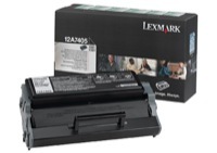 Eredeti Lexmark 12A7405 fekete toner
